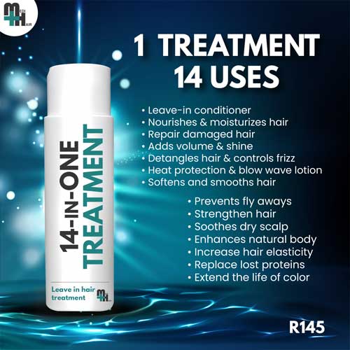14-in-One Treatment 250ml - Medihair. Love your hair